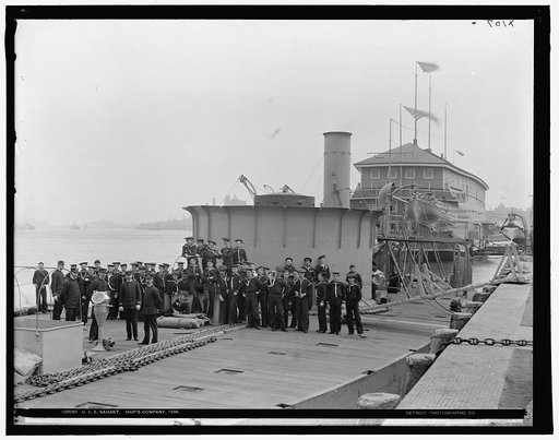 U.S.S. Nahant, ship's company