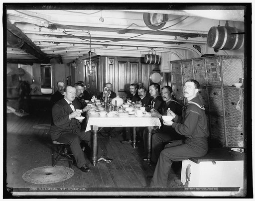 U.S.S. Newark, petty officers' mess