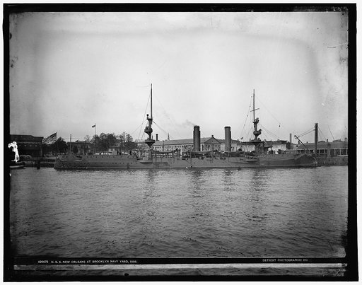 U.S.S. New Orleans at Brooklyn Navy Yard