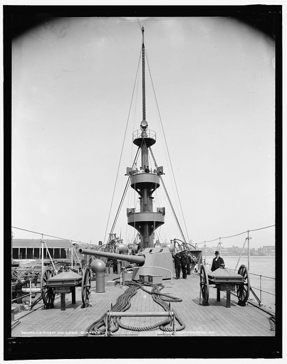 U.S.S. New Orleans, quarter-deck