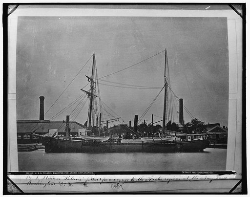 U.S.S. Polaris, equipped for arctic exploration