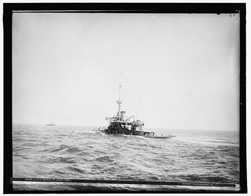 U.S.S. Terror, on speed trial