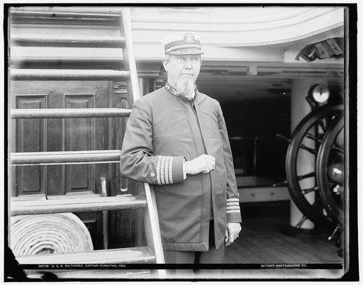 U.S.S. Baltimore, Captain Forsythe [sic