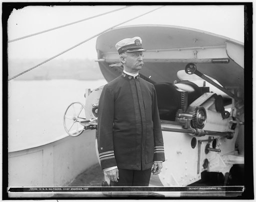 U.S.S. Baltimore, chief engineer