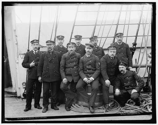 U.S.S. Boston petty officers