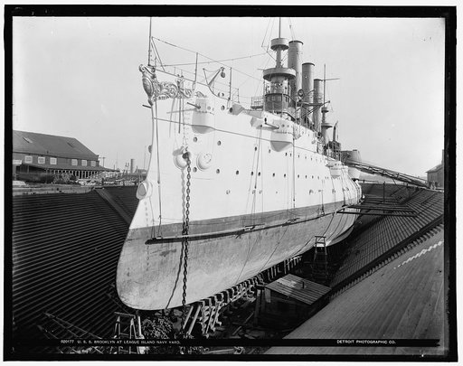 U.S.S. Brooklyn at League Island Navy Yard