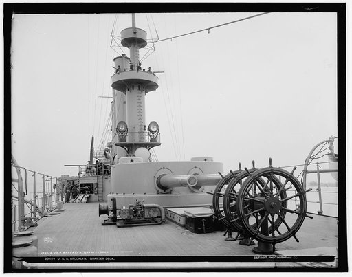 U.S.S. Brooklyn quarter deck