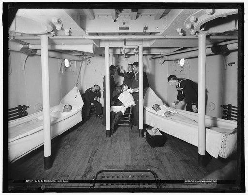 U.S.S. Brooklyn sick bay