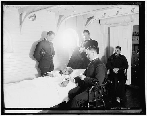 U.S.S. Brooklyn sick bay