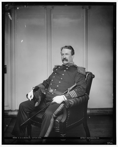 U.S.S. Brooklyn, Captain Cook