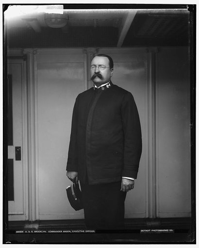 U.S.S. Brooklyn, Commander Mason, executive officer