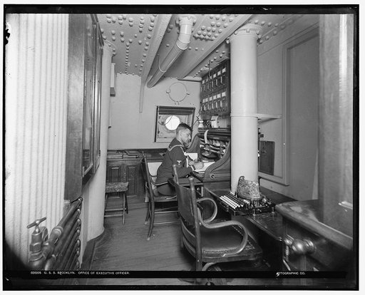 U.S.S. Brooklyn, office of executive officer