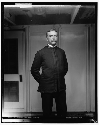 U.S.S. Brooklyn, Lieut. McCrea, navigator