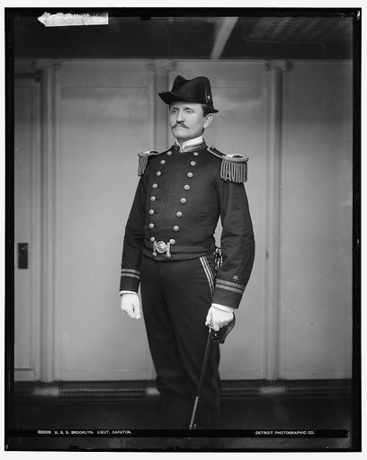 U.S.S. Brooklyn, Lieut. Capaton