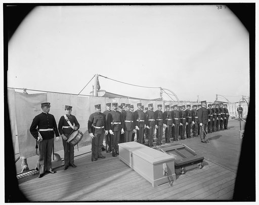 U.S.S. Iowa, Marine Guard