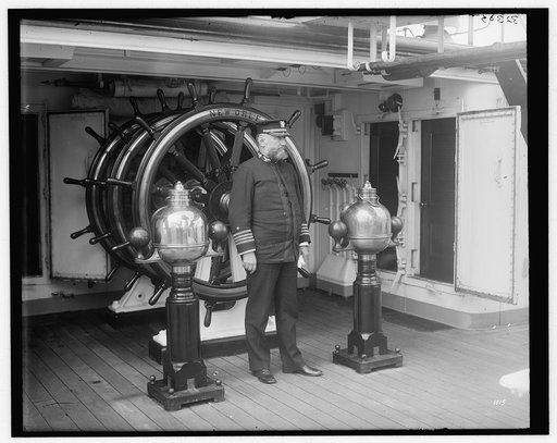 Captain Edwin Longnecker, U.S.S. New Orleans