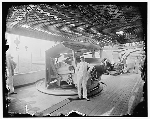 U.S.S. New York, chief gunner Morgan