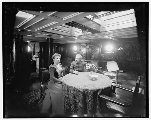U.S.S. Raleigh, Capt. and Mrs. Coghlan
