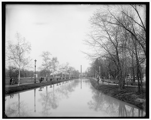 Chicago, Ill., the lagoon, Lincoln Park
