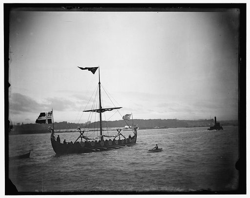 The Viking ship