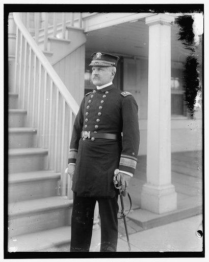 Admiral Barker, Commandant of Brooklyn Navy Yard