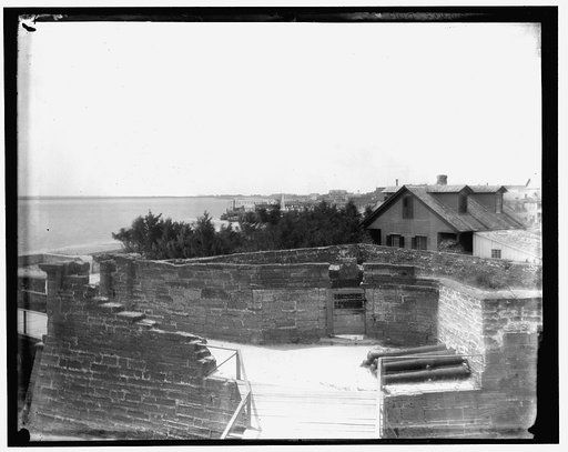 The Demilune at Fort Marion, St. Augustine, Fla.