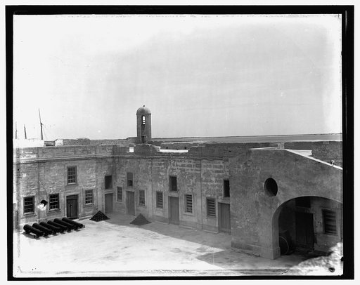 The Ramparts at Fort Marion, St. Augustine, Fla.