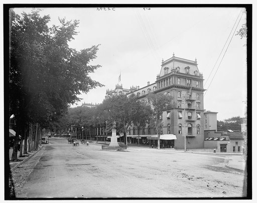 Broadway and Congress Hall, Saratoga, N.Y.