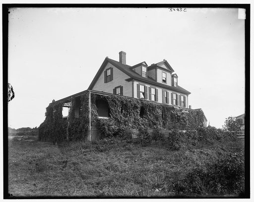 Appledore, Celia Thaxter's cottage, Isles of Shoals, N.H. (i.e. Maine)