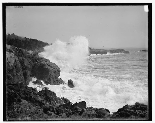 Neck surf near the Churn, Marblehead, Mass.