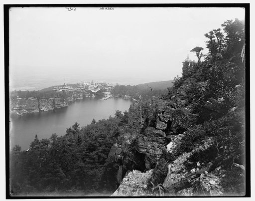 Lake Mohonk Mountain House, N.Y., from near Sky Top