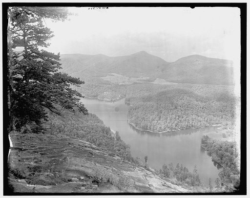 Lake Fairfield from Bald Face, Sapphire, N.C.
