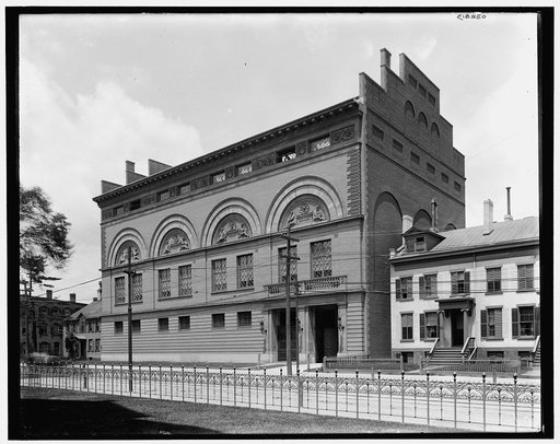 The Gymnasium, Yale College, Conn.