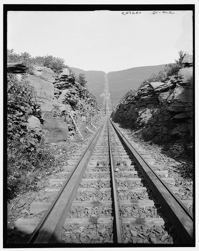 Otis Elevating Railway, looking up, Catskill Mts.,N.Y.