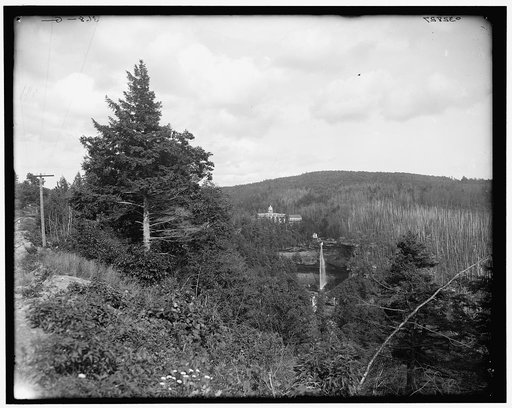 Kaaterskill Falls and Laurel House, Catskill Mts., N.Y.