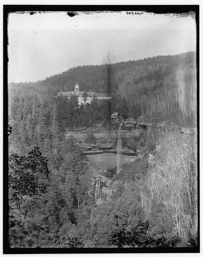 Kaaterskill Falls from Prospect Rock, Catskill Mts., N.Y.