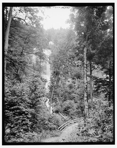 Kaaterskill Clove from Santa Cruz Falls, Catskill Mts., N.Y.