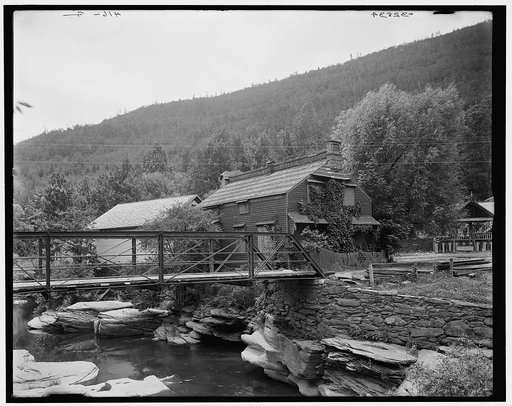 Old studio of artist Hall, near Palenville, Catskill Mts., N.Y.