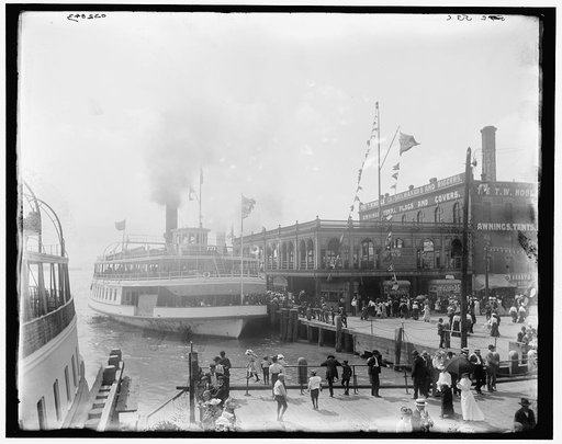 Str. Promise at ferry dock, Detroit, Mich.