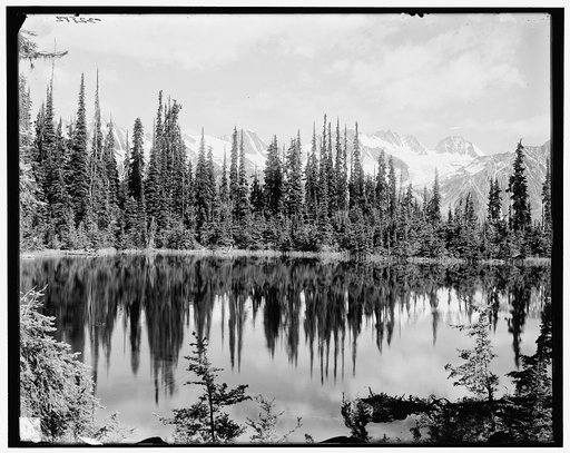 Marion Lake on Mount Abbott, Selkirk Mts., British Columbia
