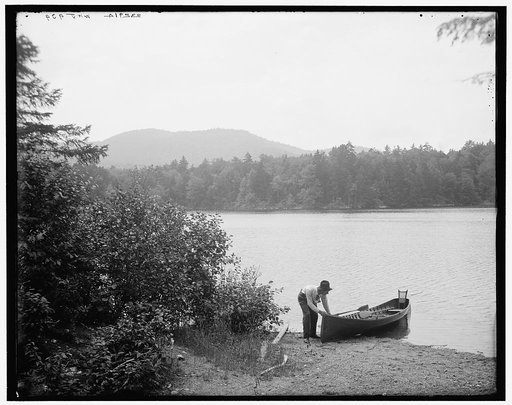 St. Regis Mtn. from Spectacle Lake [i.e. Ponds], Adirondack Mtns., N.Y.