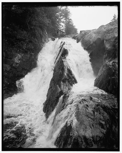 Wilmington High Falls, Adirondack Mts., N.Y.
