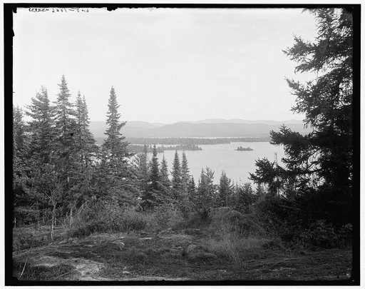 Blue Mountain from the crags, Adirondack Mts., N.Y.