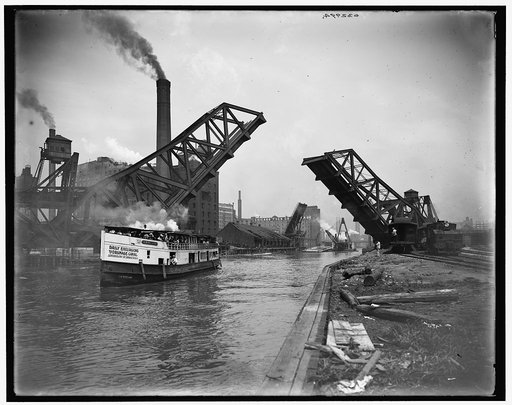 12th St. Bascule Bridge, Chicago, Ill.