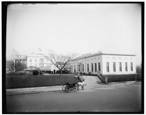 Presidential office and White House, Wash., D.C.