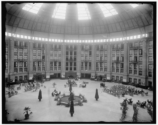The atrium, West Baden Springs Hotel, West Baden, Indiana