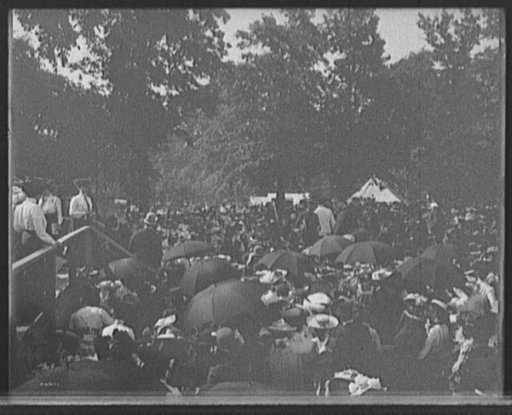 A Crowd on Belle Isle Park, Detroit, Mich.