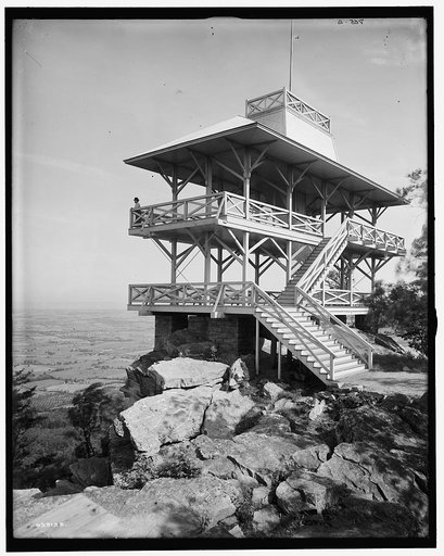 High Rock Observatory, near Pen Mar Park, Maryland