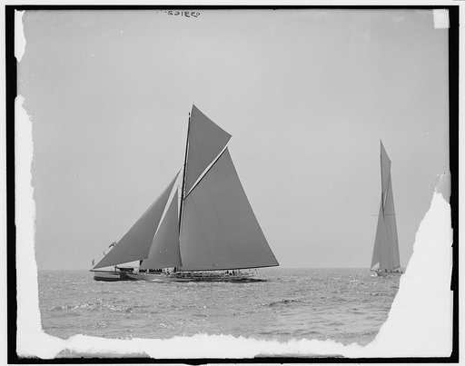 Reliance and Shamrock III coming for the line
