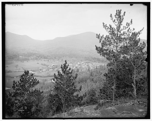 Keene Valley from the east, Adirondack Mts., N.Y.